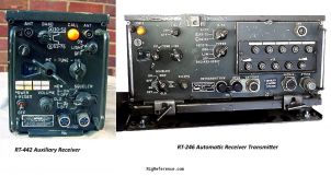 RT-442 Auxiliary Receiver and RT-246 Automatic Transceiver - Submitted by Pancho Cheja