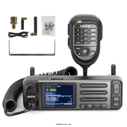 Front view with microphone