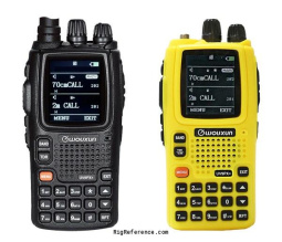 Wouxun KG-UV9PX in black and yellow