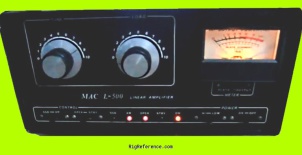 MAC L-500 - Front Panel - Submitted by Pancho Cheja