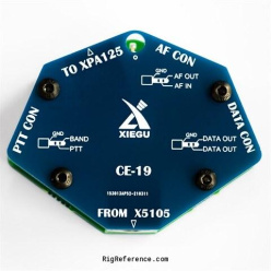 Xiegu CE-19 interface board - Submitted by Peter