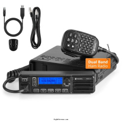 Radioddity DB35-UV with keypad microphone - Submitted by Peter