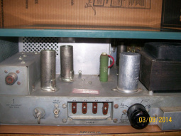 Heathkit DX-60, rear view