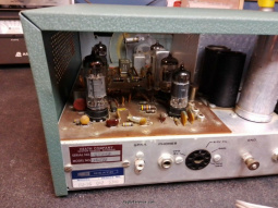 Heathkit HW-16 Novice Transceiver, left rear view