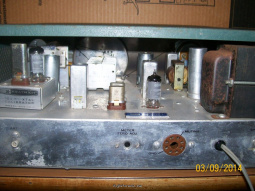Heathkit HR-10B, rear view