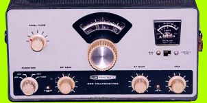Heathkit HW-12 80m SSB Transceiver 1963-1965 - Submitted by Pancho Cheja