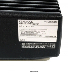 Kenwood TK-830 - Product Label