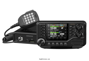 TM-D750E operation panel, main unit and MC-62 microphone - Submitted by Peter